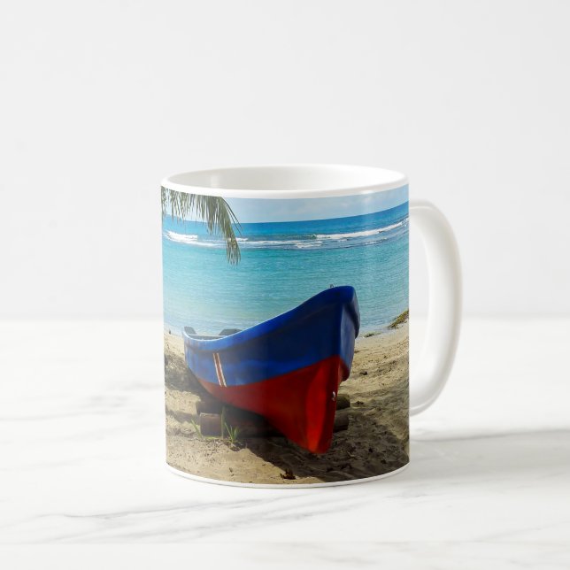 Caneca De Café Pura Vida na Costa Rica - América Central (Frente Esquerda)
