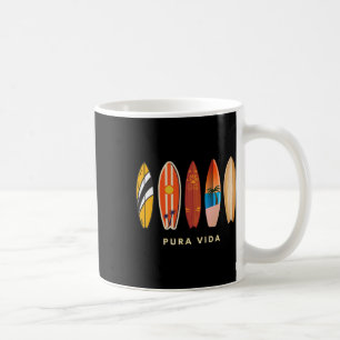 Caneca De Café Pura Vida Surfboards Costa Rica Surfe