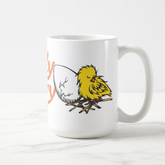 Caneca De Café Puramente as aves domésticas agridem