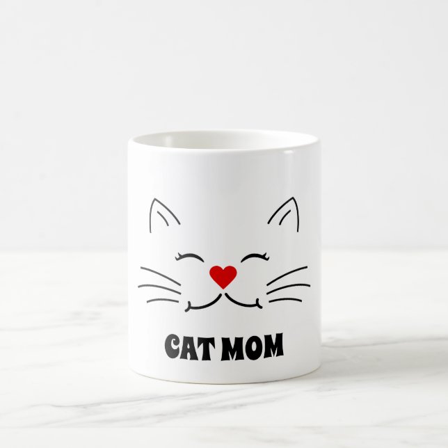 Caneca De Café Purfect Cat Mãe Mug (Centro)