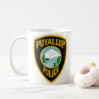 Caneca De Café Purgalup Policial Branco