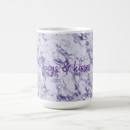 Caneca De Café Purple Abstrato Fantasy