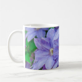 Caneca De Café Purple Clematis flower