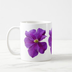 Caneca De Café Purple Clematis Mug