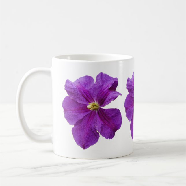 Caneca De Café Purple Clematis Mug (Esquerda)