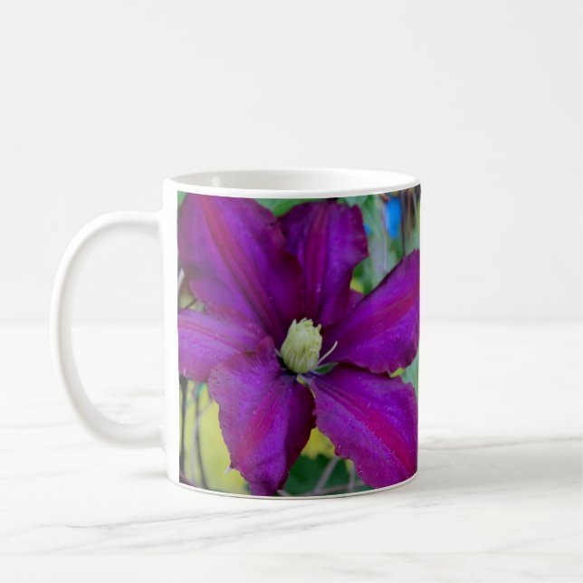 Caneca De Café Purple Clematis Mug (Esquerda)