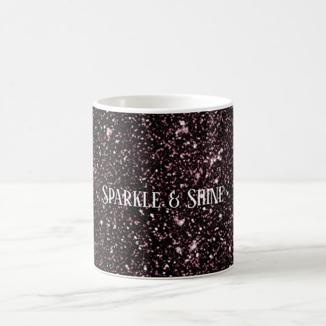 Caneca De Café Purple Glitter (Centro)