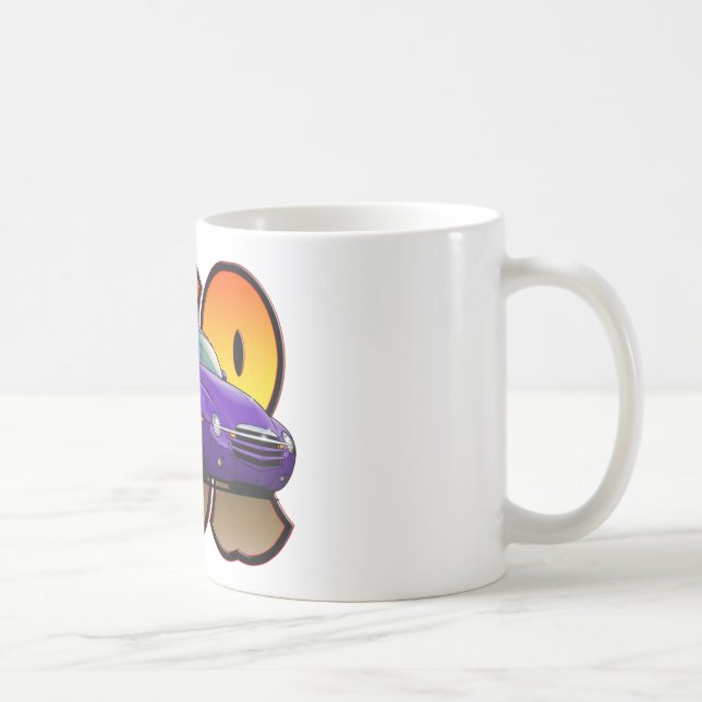 Caneca De Café Púrpura Chevy SSR (Direita)