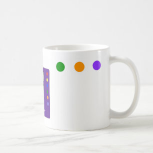 Caneca De Café Púrpura de Cobra de Feralartista