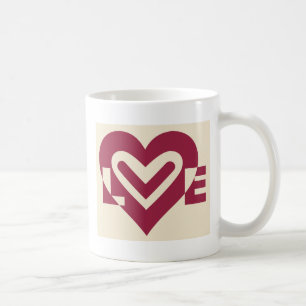 Caneca De Café Púrpura de vinho de dois tons