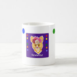 Caneca De Café Púrpura Feralartista - Roda Chica Mug