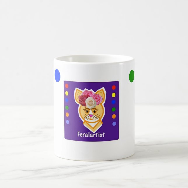 Caneca De Café Púrpura Feralartista - Roda Chica Mug (Centro)
