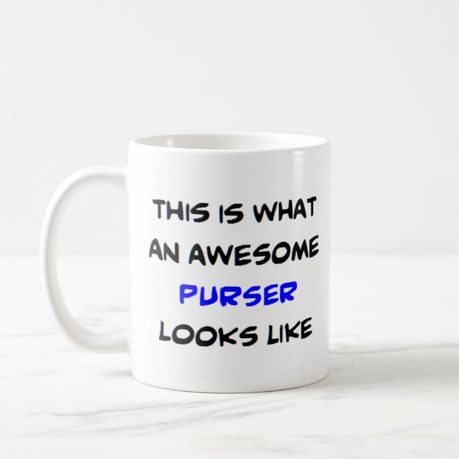 Caneca De Café púrpura, incrível (Esquerda)