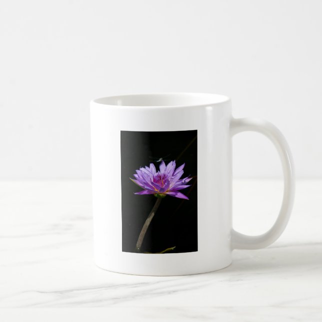 Caneca De Café Púrpura Waterlily Mug (Direita)