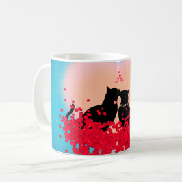 Caneca De Café Purr Love - Kiss Gift Bag