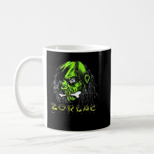 Caneca De Café Pushead Zorlacs Skateboards  (Esquerda)