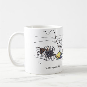 Caneca De Café Pushy Dog