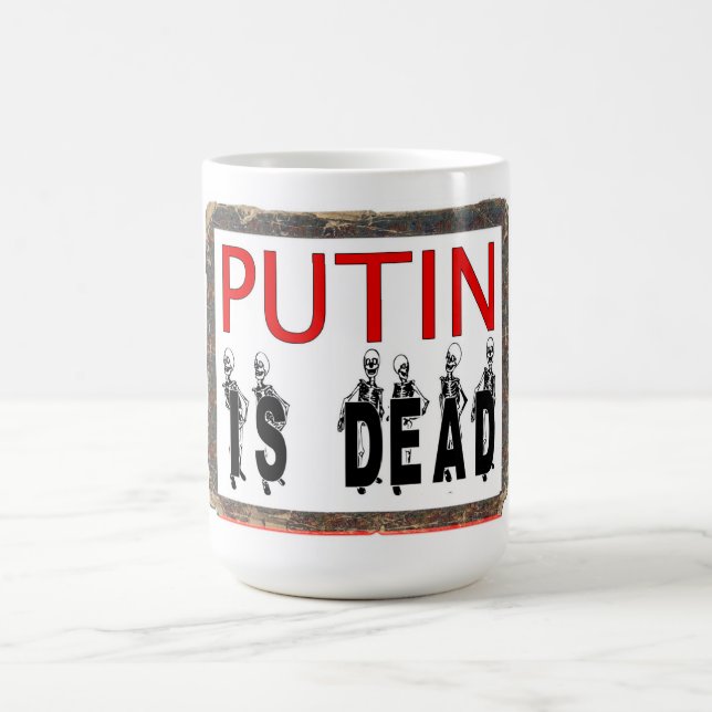 Caneca De Café Putin É Morto Mug! (Centro)