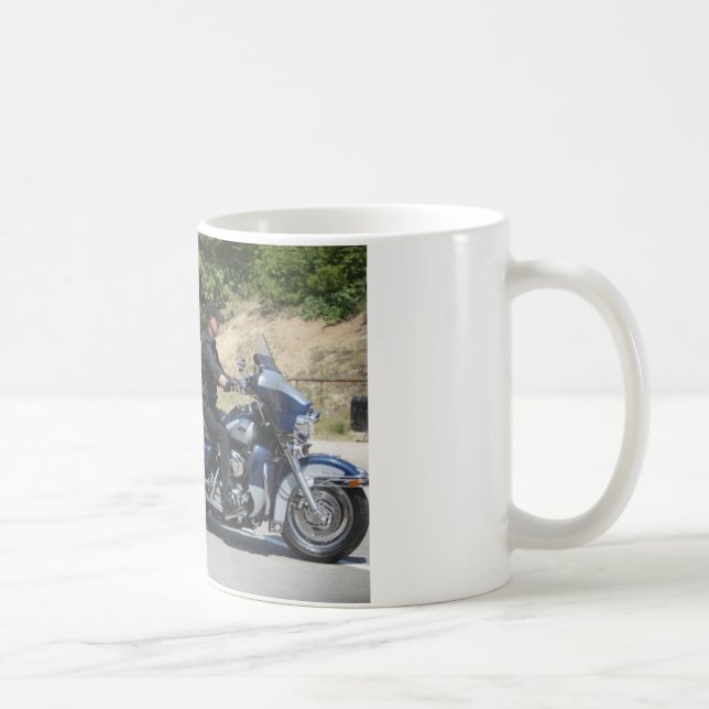 Caneca De Café Putin monta um Trike! (Direita)