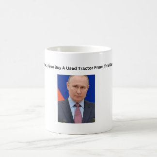 Caneca De Café Putin Trator