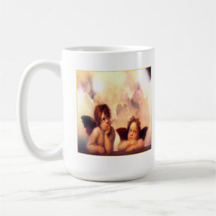 Caneca De Café Putti Par de Anjos