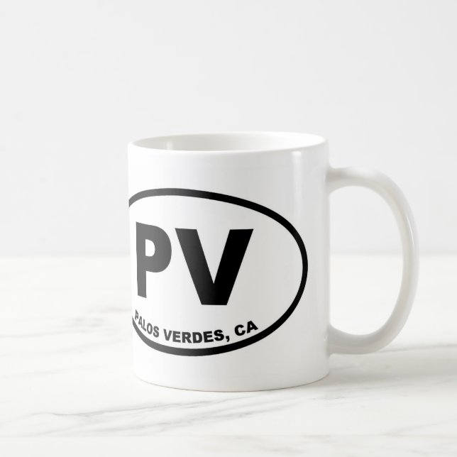 Caneca De Café PV Palos Verdes (Direita)