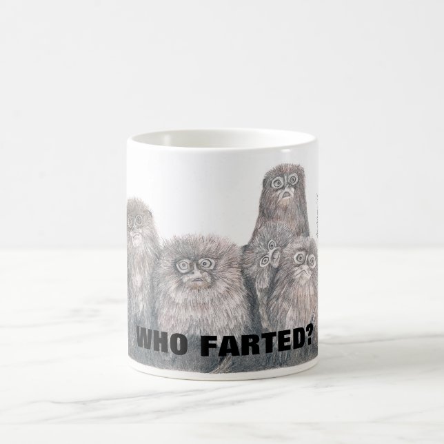 Caneca De Café Pygmy Marmoset Que Fartou Mug (Centro)