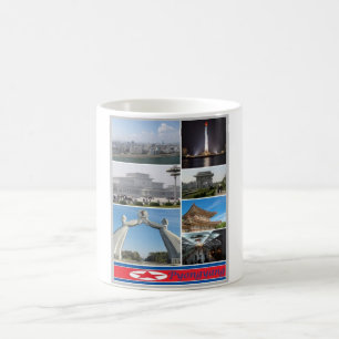 Caneca De Café Pyongyang - Coreia do Norte -