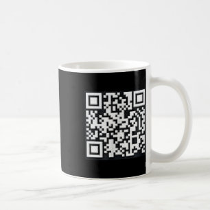 Caneca De Café Qr Trump Presidente Trump Código de Dança Engraçad