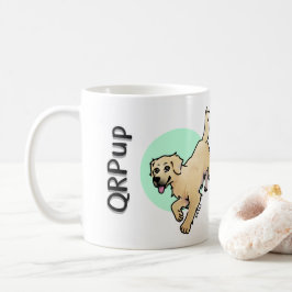 Caneca De Café QRPup Cup - Dourado