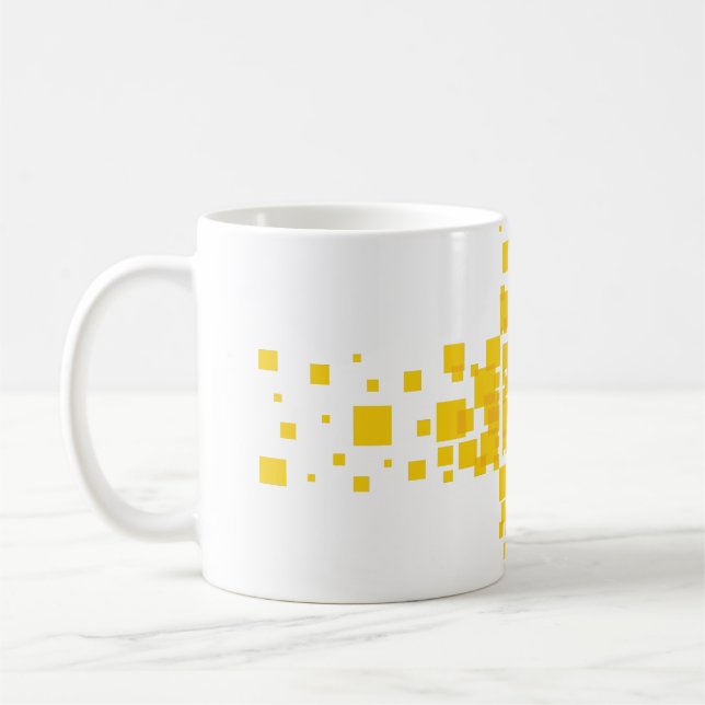 Caneca De Café Quadrada (Esquerda)
