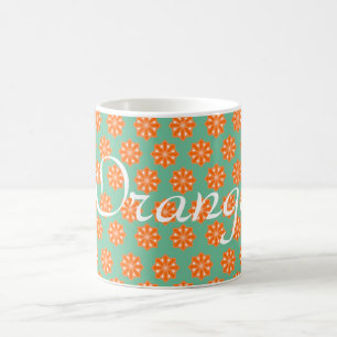 Caneca De Café Quadrados e setas