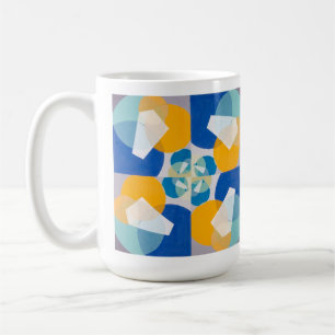 Caneca De Café 'Quadrados Verdes 1934' de Joseph Schillinger
