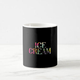 Caneca De Café Quadro do sorvete com dentro do sorvete