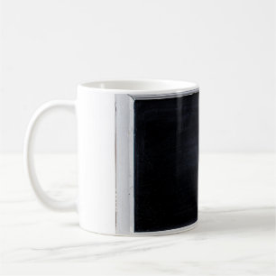 Caneca De Café Quadro negro de sinais preto
