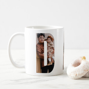 Caneca De Café Quadros de Fotos Personalizáveis para o Dia dos Pa
