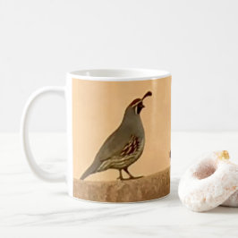 Caneca De Café Quail Design 