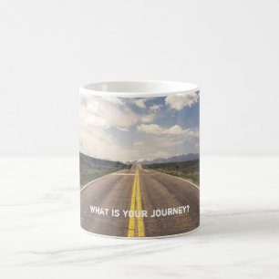 Caneca De Café qual é a sua jornada?