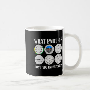 Caneca De Café Qual Parte De Você Não Entende Piadas Muitas Para