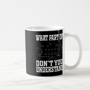 Caneca De Café Qual Parte Você Não Entende Livro De Jogadas De Fu