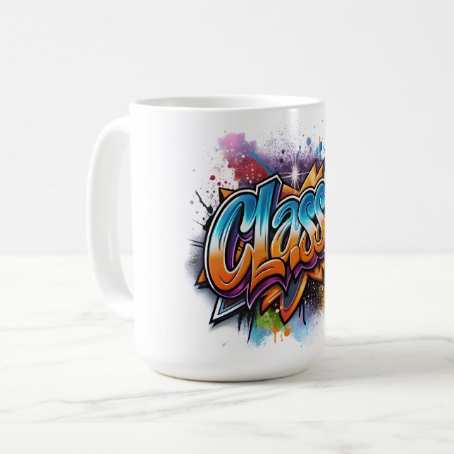 Caneca De Café Qualidade Premium Masculina (Frente Esquerda)