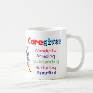 Caneca De Café Qualidades do Cuidador
