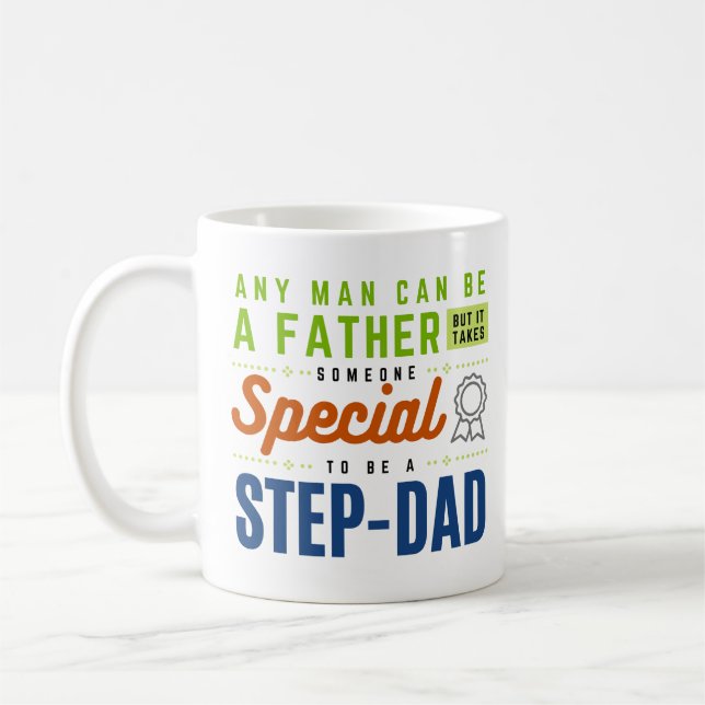 Caneca De Café Qualquer Homem Pode Ser Pai...Caneca de Café para  (Esquerda)
