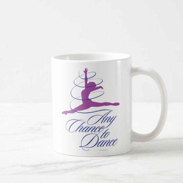 Caneca De Café Qualquer Possibilidade De Dança De Café (Direita)