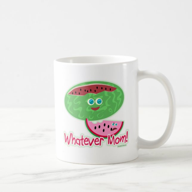 Caneca De Café Qualquer que seja a mãe de Watermelon! (Direita)