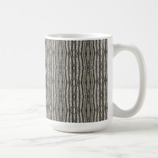 Caneca De Café Qualtagh Tree Bark Patterned