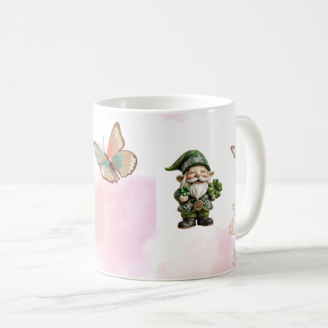 Caneca De Café Quando a Oportunidade Atende à Preparação (Frente Esquerda)
