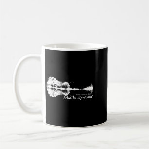 Caneca De Café Quando as Palavras Falham a Música Fala Música de