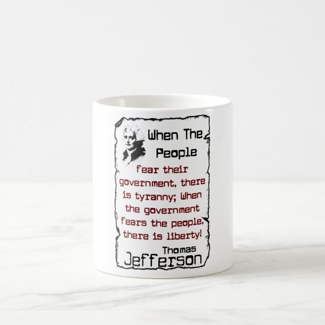 Caneca De Café Quando as pessoas (Centro)