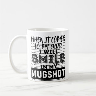 Caneca De Café Quando chegar a minha filha, eu sorrirei no meu ca